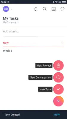 Asana android App screenshot 0